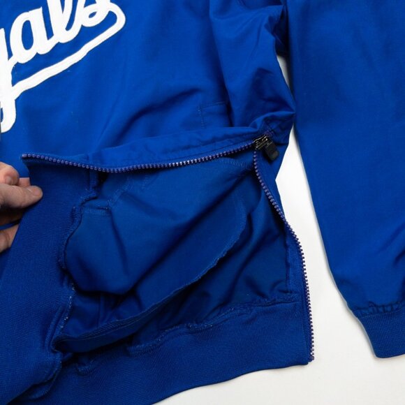 Kansas City Royals Nike Center Swoosh Windbreaker Men's Medium Pullover Blue - Picture 8 of 16